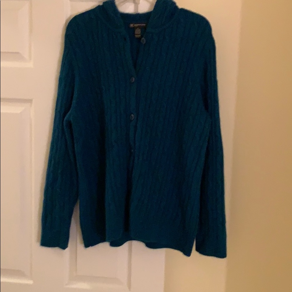 INC hooded sweater